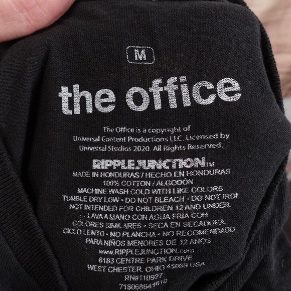THE OFFICE 2005 MICHAEL SCOTT I UNDERSTAND NOTHING FUNNY HUMOR T-SHIRT SZ M - Picture 7 of 7